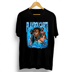 Футболка чорна LOYS Playboi Carti four XS