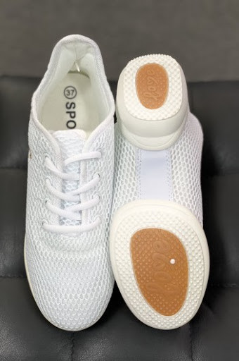 Кросівки для танців, снікери білі повітропроникні (36,37,38р), фото 1