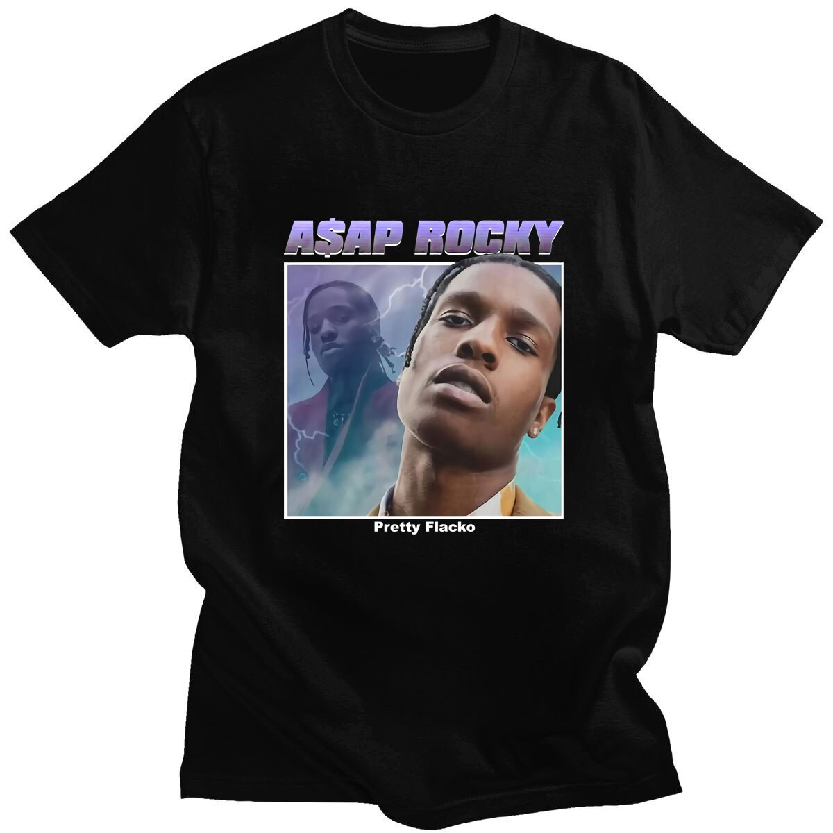 Футболка чорна LOYS Asap Rocky pretty flacko XS