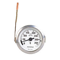 Термометр Pakkens, капиллярный, диаметр 60 мм, 1 метр, 350°C