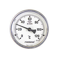 Термометр Pakkens, патронного типа, 10 см, диаметр 100 мм, 120°C