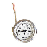 Термометр Pakkens, капиллярный, диаметр 60 мм, 2 метра, 350°C