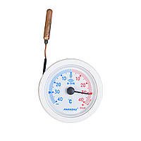 Термометр Pakkens, капиллярный, 2 метра, диаметр 52 мм, +/-40°C