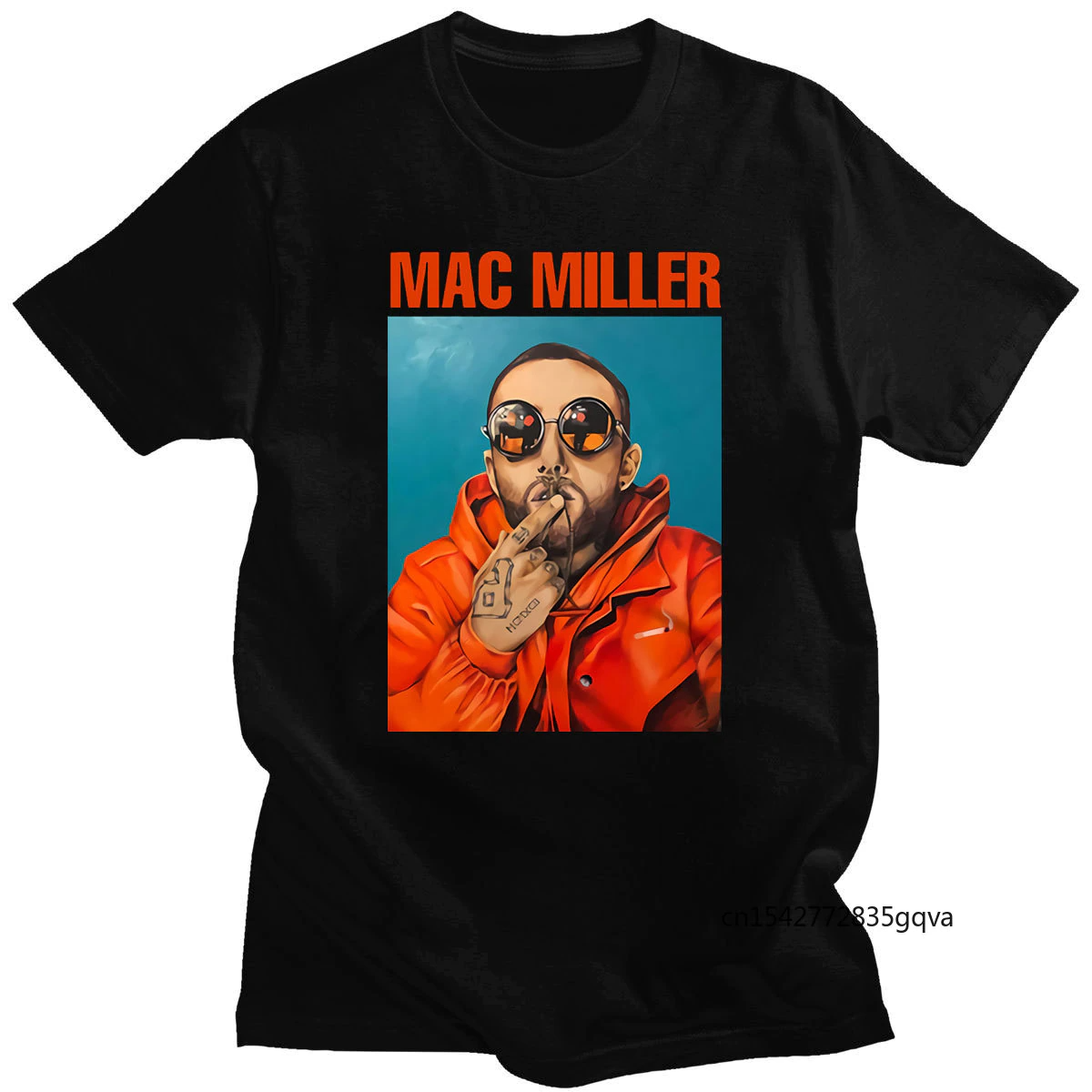 Футболка чорна LOYS Mac Miller прінт XS