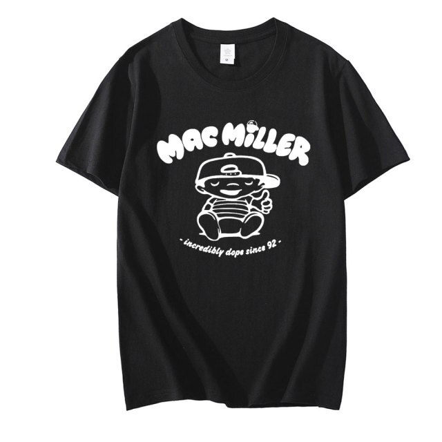 Футболка чорна LOYS Mac Miller black white print XS