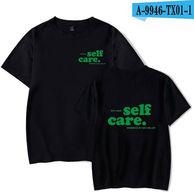 Футболка чорна LOYS Mac Miller self care XS