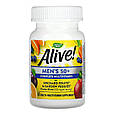 Повноцінний мультивітамінний комплекс для чоловіків старше 50 років, 50 таблеток nature's Way, Alive!, фото 2