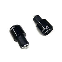 Грузики керма на мотоцикл Barracuda чорні, (к-т 2 штуки)