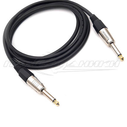 Кабель jack 6.3 mm to jack 6.3 mm (преміум'якість), у екрані, фото 3