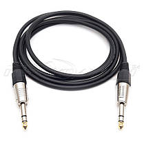 Кабель jack 6.3 mm to jack 6.3 mm стерео, у екрані, фото 4