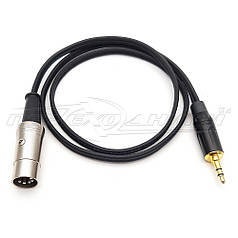 Кабель 5 pin DIN to jack 3.5 mm у екрані плоский
