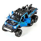 Машинка іграшка пікап Ford Raptor джип з мотоциклом моделька металева 20 см Синій (59156), фото 2