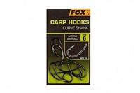 Карповые крючки Fox Curve Shank - size 6 - Крючки классической формы курв шенк №6 (10шт)