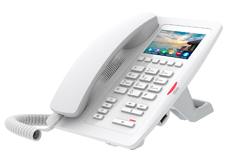 IP-телефон з Wi-Fi для готелю Fanvil H5W білий, фото 1