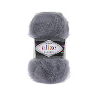 Alize Mohair Classic угольно серый №87