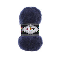Alize Mohair Classic тёмно синий №395