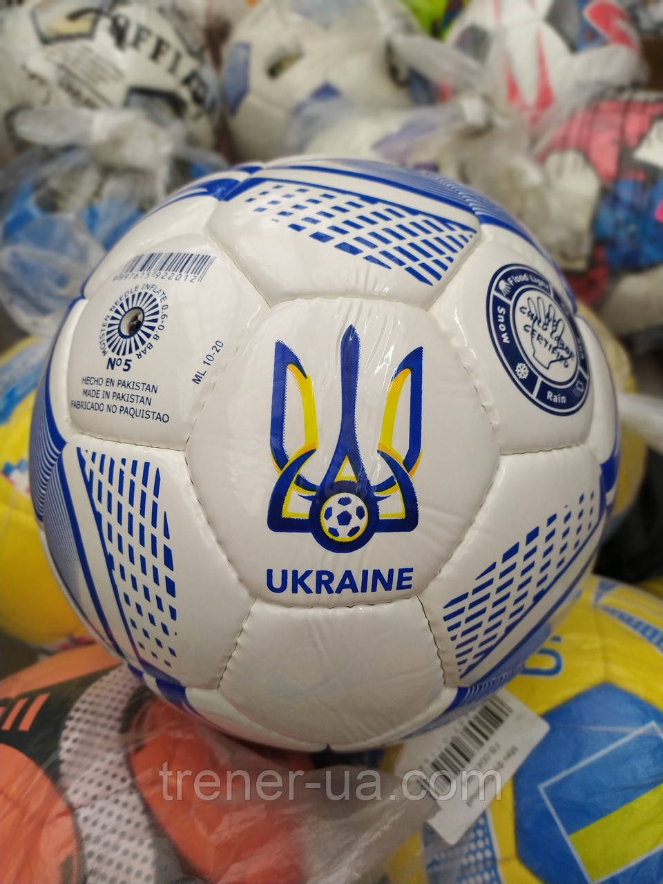 М'яч футбольний 5-ка Ukraine в стилі Joma/м'яч Україна Євро 2020/Ukraine Euro 2020-21