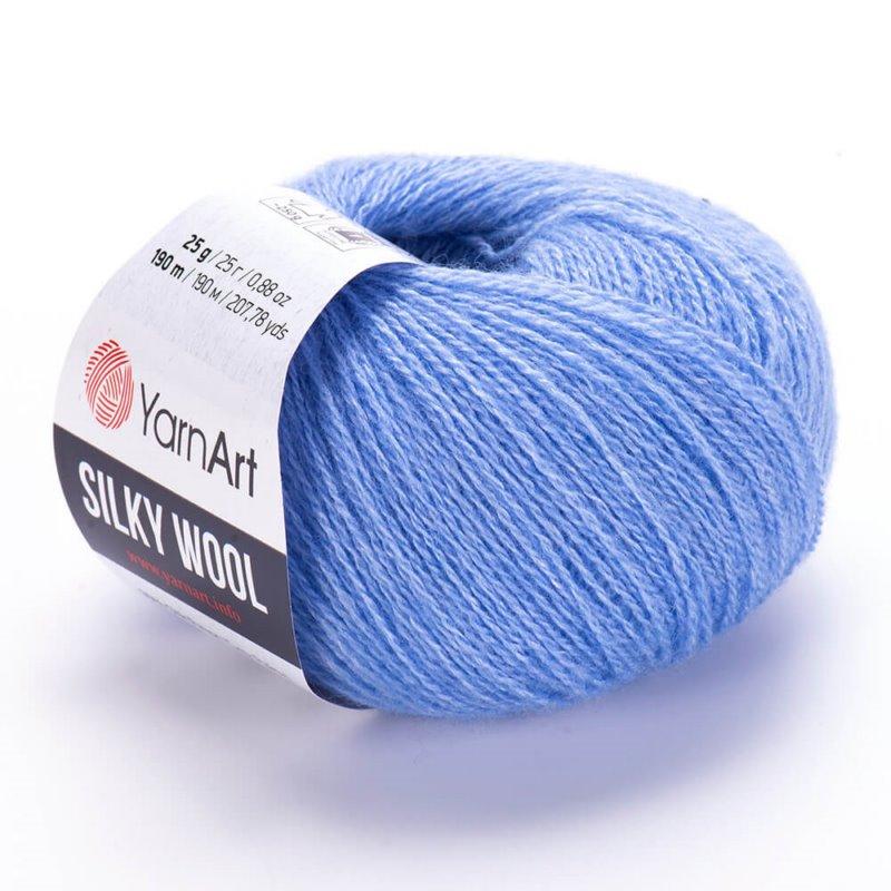 YarnArt Silky Wool - 343 блакитний