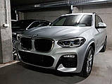 Захисна накладка на задній бампер для BMW X3 G01 "M-pack" 2017+ /нерж.сталь/, фото 8