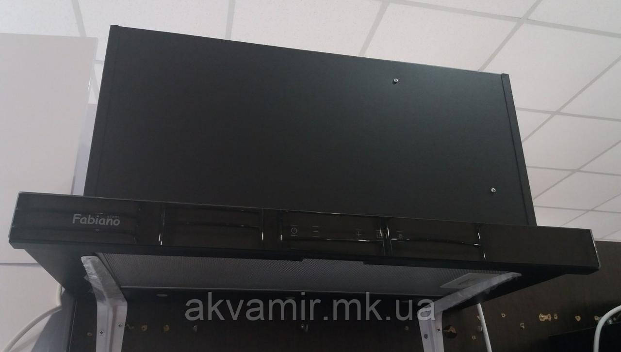 Витяжка Fabiano Smart 60 TC Black Glass (чорне скло) телескопічна