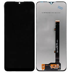 Дисплей для ZTE Blade V2020 Smart 8010, модуль у зборі (екран і сенсор), чорний, ОРИГИНАЛ