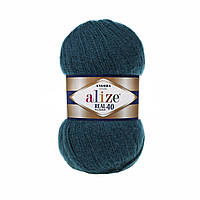 Alize Angora Real 40 изумруд №17