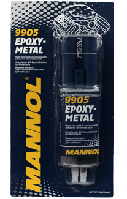 Клей двухкомпонентный смола полимерная на эпоксидной основе Mannol Epoxy-Metal 9905