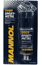 Клей двокомпонентний смола полімерна на епоксидній основі Mannol Epoxy-Metal 9905