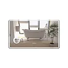 Дзеркало у ванну з LED-підсвічуванням 120х70 см Qtap Crow QT0578141670120W Дзеркало для ванної кімнати з підсвіткою, фото 2