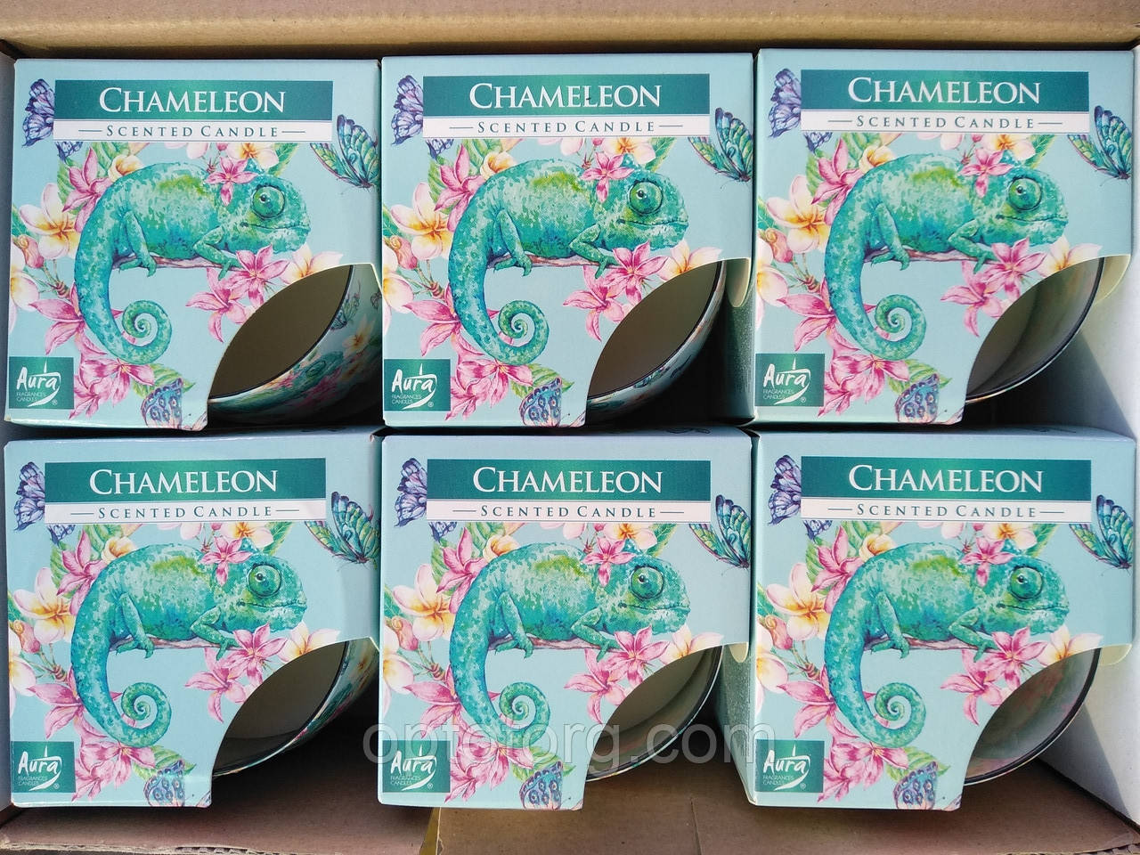 Свечи ароматизированные в стаканах Bispol Польша Chameleon - фото 3 - id-p1479455187