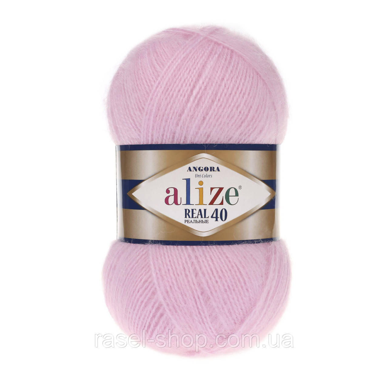 Alize Angora Real 40 светло розовый №185, фото 1