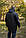 Чоловіча чорна зимова куртка з капюшоном Grand Chief батал Туреччина великі розміри, фото 3
