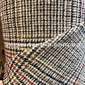 Пальтова тканина Кашемір принт двосторонній