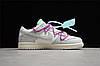 Кросівки жіночі Off-White x Nike Dunk Low / DNK-298, фото 4