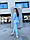 Женский костюм в спортивном стиле с принтом тай дай с джоггерами и кофтой с градиентом (р. 42-44) 84mko2090, фото 4