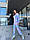 Женский костюм в спортивном стиле с принтом тай дай с джоггерами и кофтой с градиентом (р. 42-44) 84mko2090, фото 7