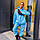 Утеплений спортивний костюм жіночий з подовженим вільним худі і джоггерами (р. 42-52) 40051287, фото 8