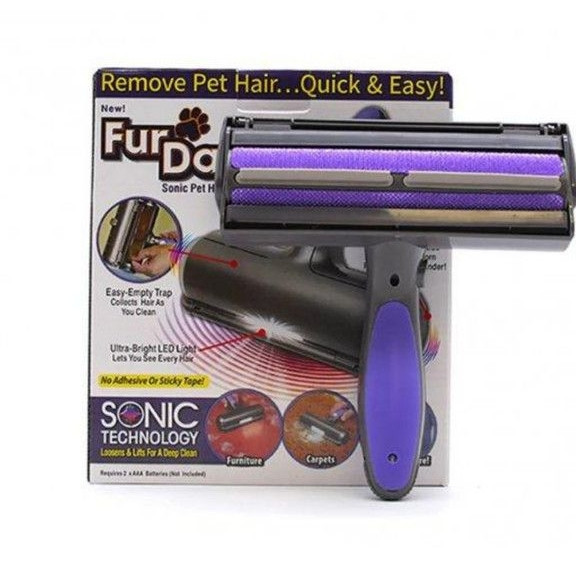 Електрична щітка для видалення шерсті тварин Fur Daddy Sonic, фото 1