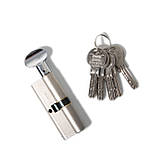 Циліндр дверний KALE 164SNC 50/40 ключ/баранчик 90мм, фото 2