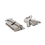 Циліндр дверний KALE 164SNC 50/40 ключ/баранчик 90мм, фото 3