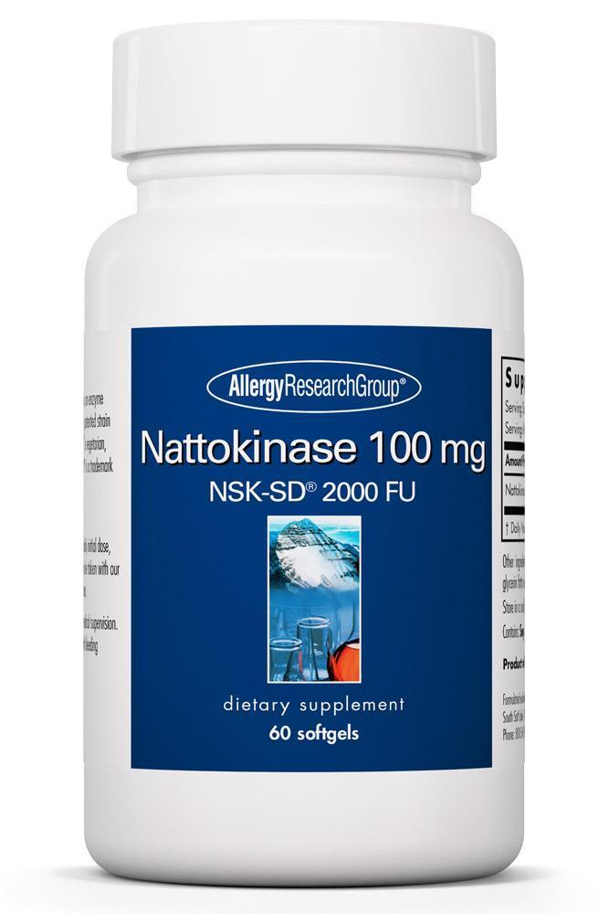 Allergy Research Nattokinase / Наттокиназа NSK-SD 100 мг 60 капсул