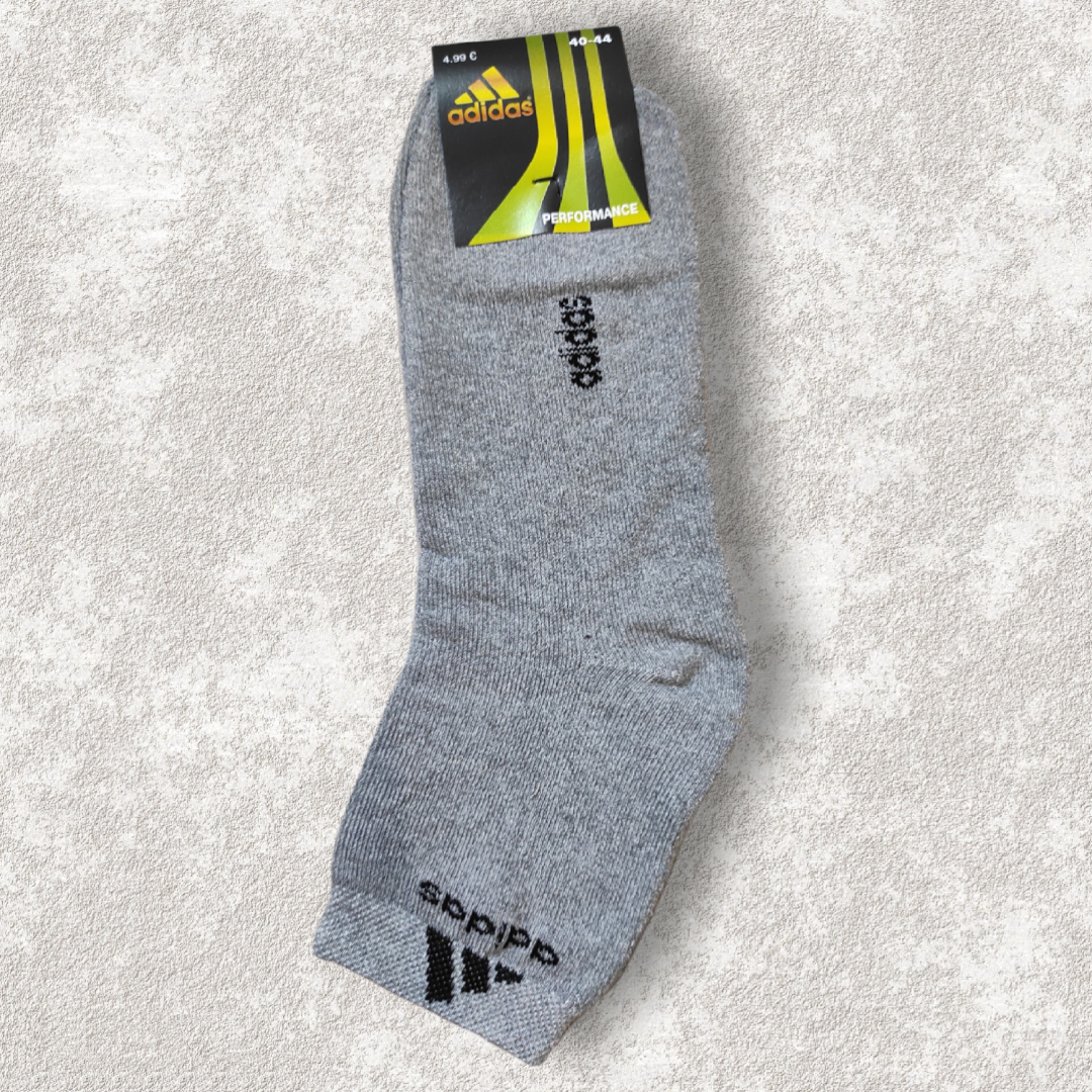 Шкарпетки чоловічі теплі зимові махрові сірі спорт розмір 40-44