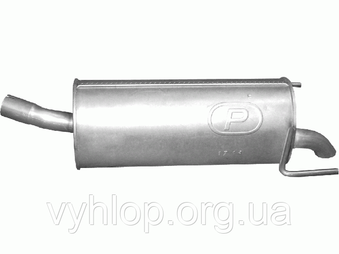 Глушитель Опель Астра Н (Opel Astra H) 1.4i 16V/1.6i 16V (17.14 ...