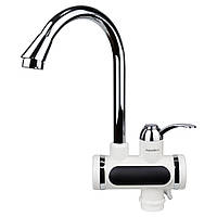 Кухонний водонагрівач проточний ТМ AQUATICA (3 кВт, 0,4-5 бара, гусак вухо, на гайці) для кухні