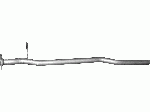 Труба проміжна Нісан Кашка (NISSAN QASHQAI) 1.5 D /2006 — 8 /2009 (15.48) Polmostrow