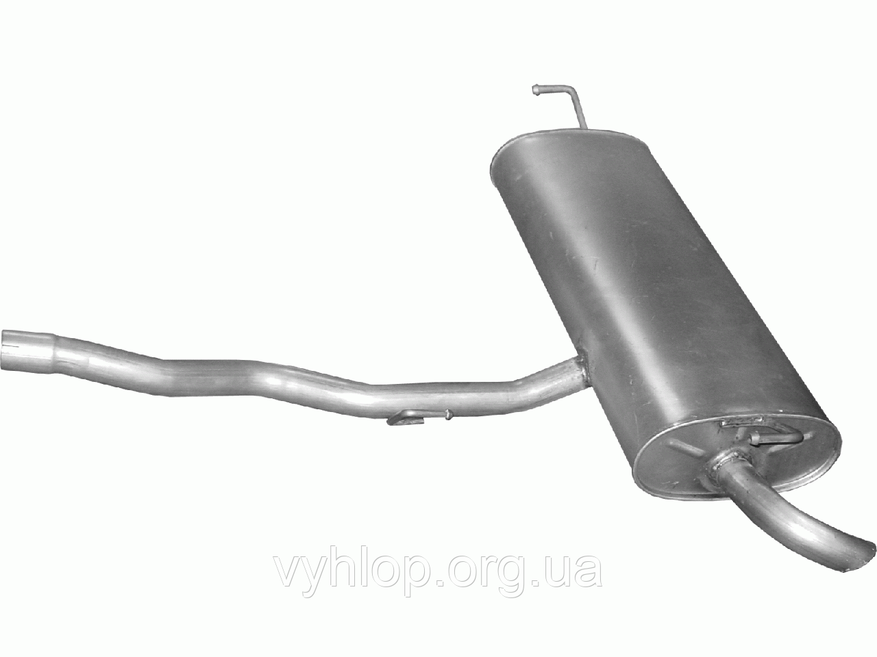 Глушник задній (кінцевий, основний) Ніссан Кашкай (Nissan Qashqai) 1.5 dCi Turbo Diesel 08-10 (15.50) -