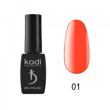 001 R Гель-Лак Kodi professional 8мл, фото 1