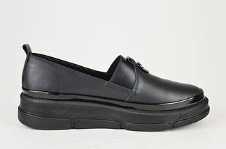 Сліпони жіночі Phany 1145 36 Чорний шкіра, фото 4