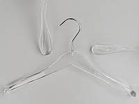 Длина 39,5 см. Плечики серия Сristallo акриловые кристально прозрачные, Mainetti Group Италия