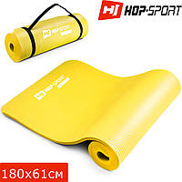 Мат для фитнеса ( йоги) HS-N015GM 1,5 см yellow / коврик-мат складной